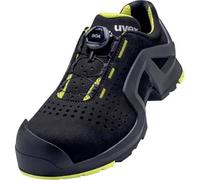 UVEX Low Shoe 65682 S1P Size 37 PU Sole W11, Zapatos de Seguridad y contra Incendios Unisex Adulto, Negro Lime, EU