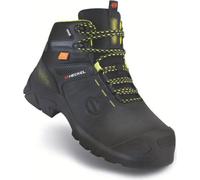 uvex MACCROSSROAD 3.0, calzado de seguridad Heckel META HIGH, modelo S3, bota con cordones, color /amarillo, talla 44