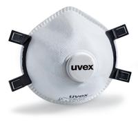 Uvex Máscara moldeada Silv-Air E 7317 FFP3 8787317 5 piezas