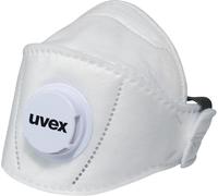Uvex Máscara plegable Silv-Air Premium 5310+ FFP3 8735311 15 piezas
