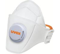 Uvex Máscara plegable Silv-Air Premium Ffp2 Flat Fold Flatfold 5210 15 piezas