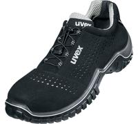 Uvex Motion Estilo Halbzapatos S1 69898 Negro, Plata (69898) 43 (Weite 11)