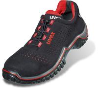uvex motion style: Calzado de seguridad, modelo de media bota, clase S1, color /rojo, talla 40