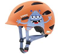 uvex OYO Style - Casco Ligero Infantil - protección Lateral integrada - Ajuste de Talla individualizado - Monster Papaya Matt - 50-54 cm