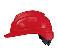 Uvex Pheos IES - Casco de protección Laboral, Color Rojo