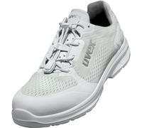 Uvex Zapato de trabajo deporte white nc Halbzapatos O1 65707 Blanco 47 (Weite 11)