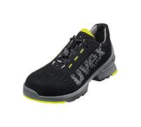 Uvex Zapatos de Seguridad 1 para Hombres - Zapatillas de Trabajo S1 SRC ESD - Negro Verde - Tamaño: 39