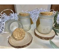 Uvimark - Set 12 Velas Personalizadas, Detalle Boda, Bautizo y Comunión