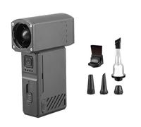 Uxsjakjsd Ventilador de Mano de Alta Potencia para Exteriores, 130.000 RPM, Turboventilador para Camping, Aspiradora Portátil, Soplador de Polvo