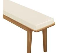 uyeoco Cojín para Banco Exterior/Interior - Impermeable y Antideslizante 100x40cm/100x50cm/80x40/160x50cm | Almohadilla de Asiento para Jardín, Patio, Porche, Cocina o Meditación(#4,100x50x5cm)