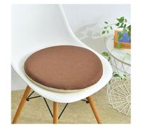 uyeoco Cojín para Silla Exterior Redondo 40x40cm/45x45cm Estera Oficina Dormitorio Salón Cocina cojín para Silla de Comedor(#5,2PCS_40X40CM)