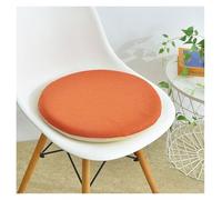 uyeoco Cojín para Silla Exterior Redondo 40x40cm/45x45cm Estera Oficina Dormitorio Salón Cocina cojín para Silla de Comedor(#8,2PCS_40X40CM)