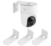 UYODM Paquete de 3 soportes de pared de metal adhesivos compatibles con Eufy Security Solo Indoor Cam E220 y P24, sin taladrar VHB Stick On o tornillo de instalación, soporte de montaje de cámara de