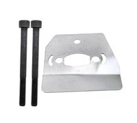 UYTGFO Ajuste for Husqvarna 136 137 141 142 36 41 motosierra #530 06 94 15 silenciador de escape protector térmico Pan posterior y Kit de tornillos de 2 piezas