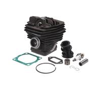 UYTGFO Ajuste for Stihl MS640 MS660 066 54mm y 56mm Motor de motosierra reconstrucción Nikasil plateado cilindro de gran cilindro y Kit de juntas de pasador de pistón(56mm Big Bore)