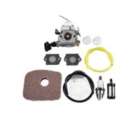 UYTGFO Apto for Fuel Lin Kit Metal + plástico + esponja nuevo soplador de hojas duradero BG56 BG86 BG86C C SH86 servicio de carburador
