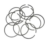 UYTGFO Compatible con EFCO 131, 132S, 8300, Solo 132, 134, STIHL FS106, FS108, Echo, Shibaura, Tanaka, piezas de motosierra, anillo de pistón de 37 mm x 1,5 mm.(100 PCS)