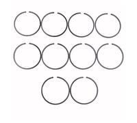 UYTGFO Compatible con EFCO 137 EF3600 3800 for OLEO-MAC 233 435BP 735S 735T 935DX 936 937 GS370 BC380T Motosierra recortadora Más motor Anillo de pistón de 38 mm(10 PCS)