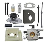 UYTGFO Compatible con motosierra 4500, 5200, 5800, 45 cc, 52 cc, 58 cc, filtro de aceite combustible, junta de línea, perno, adaptador, kit de soporte, carburador.