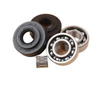 UYTGFO Compatible con motosierra HUSQVARNA 340, 340E, 345, 345E y 350 EPA. Piezas 503932301 y 503932302. Herramientas de jardinería. Kit de sello de aceite for cojinete de cigüeñal.