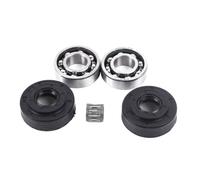 UYTGFO Compatible con motosierra HUSQVARNA 340, 340E, 345, 345E y 350 EPA. Piezas for Jonsered 2145 y 2150. Kit de sello de aceite de cojinete de agujas de cigüeñal de calidad.