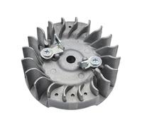 UYTGFO Compatible con motosierra Husqvarna 445, 450, 445e y 450e, repuesto for herramienta de jardinería, 544111801, conjunto de volante de inercia.