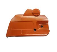UYTGFO Compatible con motosierra Husqvarna 445 450, piezas de repuesto OEM 544097901 544097902, cubierta de piñón lateral del embrague con conjunto de freno de cadena.