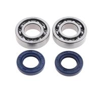 UYTGFO Compatible con motosierra STIHL 018 017 MS170 MS180, piezas for herramientas de jardinería, 2 pares de cojinetes de cigüeñal y sello de aceite.