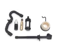 UYTGFO Compatible con motosierra Stihl MS 180, 170, MS180, MS170, 018, 017. Piezas 11236407102 AC88-4X, bomba de aceite, engranaje helicoidal, filtro de combustible y manguera.