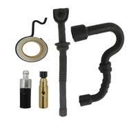 UYTGFO Compatible con motosierra Stihl MS180 MS170 018 017 MS 180 170, repuesto de manguera de combustible, filtro de aceite, bomba, kit de engranaje helicoidal.