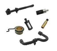 UYTGFO Compatible con motosierra Stihl MS180, MS170, MS 180, 170, 018, 017. Piezas 11236407102, bomba de aceite, engranaje helicoidal, filtro de combustible y manguera.