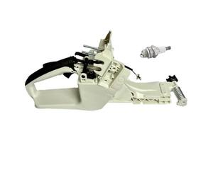 UYTGFO Compatible con motosierra Stihl MS341 MS361 MS 341 361, carcasa del tanque de gasolina, manija trasera, conjunto de repuestos n.° 1135 350 0816, tanque de combustible