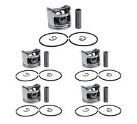UYTGFO Compatible con motosierras chinas de gasolina de 45 cc, 52 cc y 58 cc (4500, 5800 y 5200). Incluye 5 anillos de pistón de 45 mm.