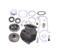 UYTGFO Compatible con motosierras Stihl 026, 026PRO, MS260, MS260C, 1121, 020, 1217, 44,7 mm, cilindro, pistón, embrague, tambor, llanta, piñón, kits de juntas.