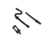 UYTGFO Compatible con motosierras Stihl MS260 024 026 034 036, herramientas eléctricas de jardín, repuesto 11213587700, 3 piezas/juego, filtro de manguera de combustible y gas, impulso.