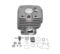 UYTGFO Compatible con MS381 038 MS 381, for jardín, exterior, césped, kit de cigüeñal, juego de pistón de cilindro de 52 mm, alta compatibilidad.