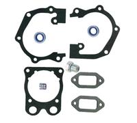 UYTGFO Compatible con sierras de corte de hormigón Husqvarna K750 K760, cilindro, tapón de escape, cojinete de agujas, 506 38 53-05, juego de juntas de repuesto.