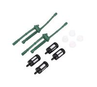 UYTGFO Compatible con STIHL FS38, FS45, FS46, FS55, KM55, HL45, MM55, FS100, FS110, FS130, recortadora y desbrozadora A16F - Línea de combustible + filtro de combustible