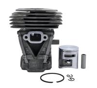 UYTGFO Kit de anillo de pistón de cilindro de 42 mm for motosierra Rancher, chapado en Nikasil, compatible con Husqvarna 445, 445E, 450 y 450.