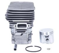 UYTGFO Pistón y cilindro compatibles con Stihl MS291 MS 291, kit de pistón de cilindro de 47 mm, piezas de motor de motosierra 1141 020 1201, accesorio for motosierra