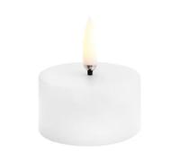 Uyuni Lighting Vela gruesa LED Uyuni blanco Ø5 cm 2.8 cm