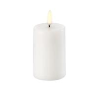 Uyuni Lighting Vela gruesa LED Uyuni blanco Ø5 cm 7.5 cm