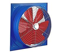 Uzman KSA400 Ventilador axial de pared de alto rendimiento con rodamientos de bolas para uso continuo Tamaños 300, 350, 400, 450, 500, 550, 600 mm