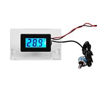 V BESTLIFE Vbestlife Equipo de Termómetro Digital/Dial para Marco de Pantalla LCD, Termómetro Digital/Dial para computadora PC.(versión de número)
