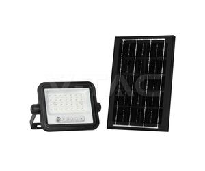 V-TAC 100W Proyector LED solar con mando a distancia con crepúsculo 2000-8000K