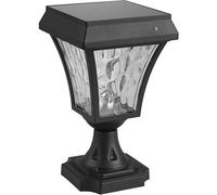 V-TAC 2890 VT-983-S: Lámpara LED solar para exteriores, de pie, monocromática, 2W, color (mate)