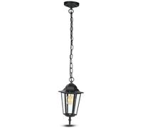 V-TAC lámpara colgante para exterior 1x60 W negro 7072