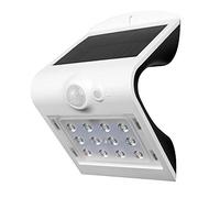 V-TAC Lámpara de Pared LED 1,5 W, con Panel Solar y Sensor, Color Blanco