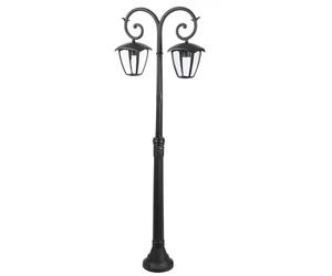 V-TAC lámpara de pie para exteriores 2x60 W negro 7061