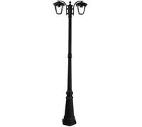 V-TAC lámpara de pie para exteriores 2x60 W negro 7062